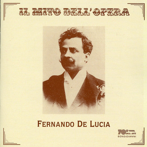 the album cover for De Fernando Lucia - Lohengrin / la Traviata / Faust / Carmen