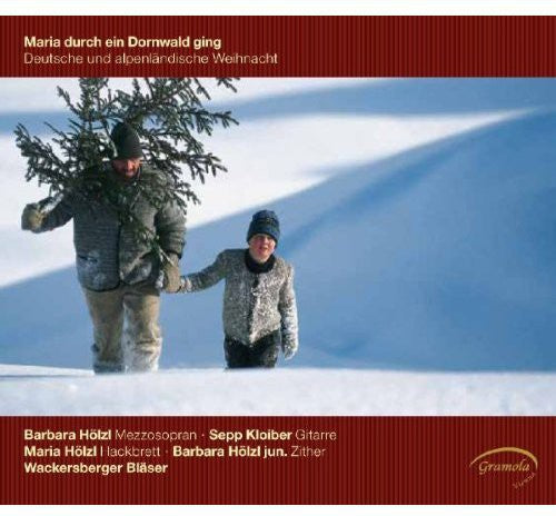 the album cover for Barbara Holzl - Maria Durch Ein Dornwald Ging