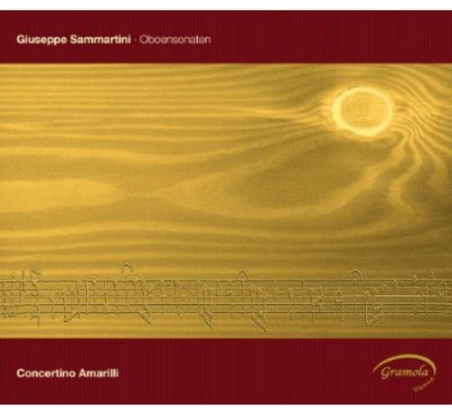 the album cover for Sammartini / Concertino Amarilli - Oboensonaten