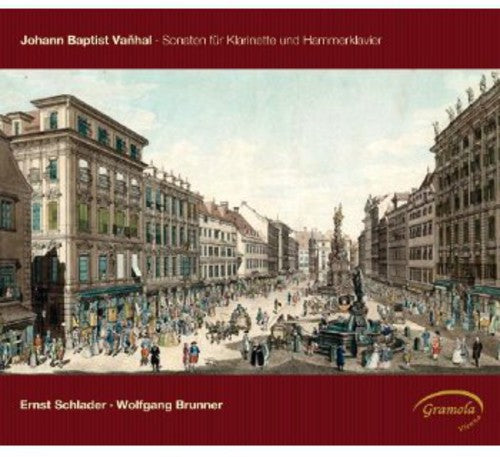 the album cover for Ernst Schlader - Sonaten Fuer Klarinette Und Hammerklavier