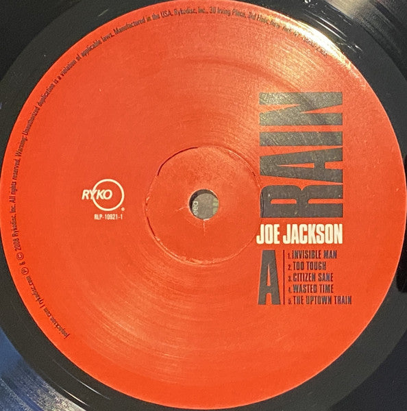 Joe Jackson : Rain (LP, Album, Ltd, 180)