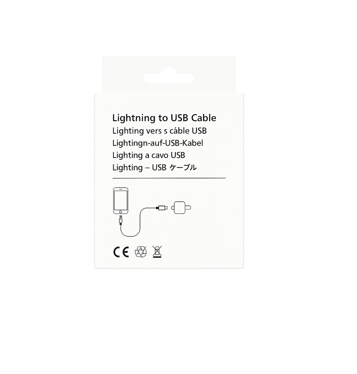 Lightning Cable 6FT In Box MW650