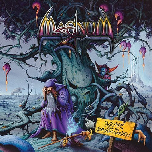 the album cover for Magnum - Escape from the Shadow Garden
