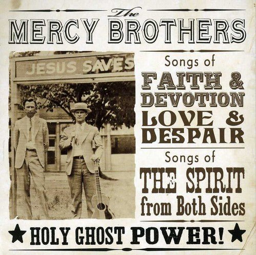 the album cover for MERCY BROTHERS - Holy Ghost Power!