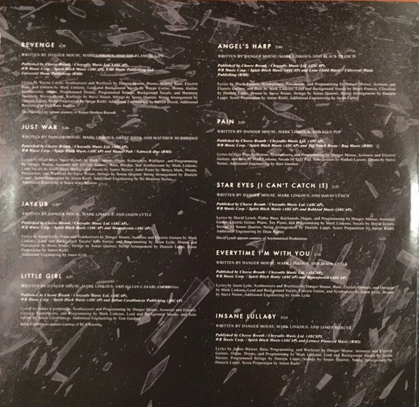 Danger Mouse And Sparklehorse : Dark Night Of The Soul (2xLP, Album, 180)