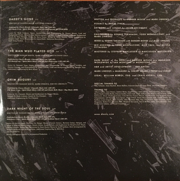 Danger Mouse And Sparklehorse : Dark Night Of The Soul (2xLP, Album, 180)