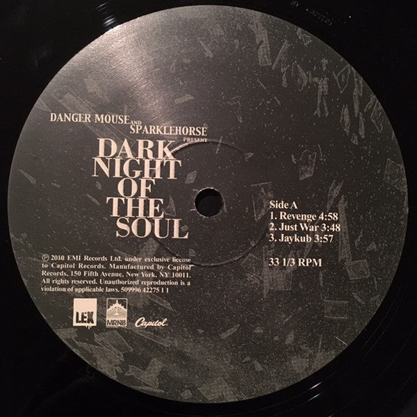 Danger Mouse And Sparklehorse : Dark Night Of The Soul (2xLP, Album, 180)