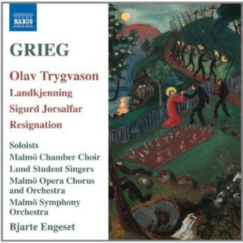 the album cover for G. TVEITT - Scenes from Olav Trygvason / Incidental Music