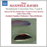 the album cover for James Clark - Strathclyde Concerto Nos 7 & 8