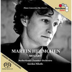 the album cover for Martin Helmchen - Piano Concertos 15 & 27