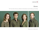 the album cover for Schumann / Amaryllis Quartett - Green: String Quartets