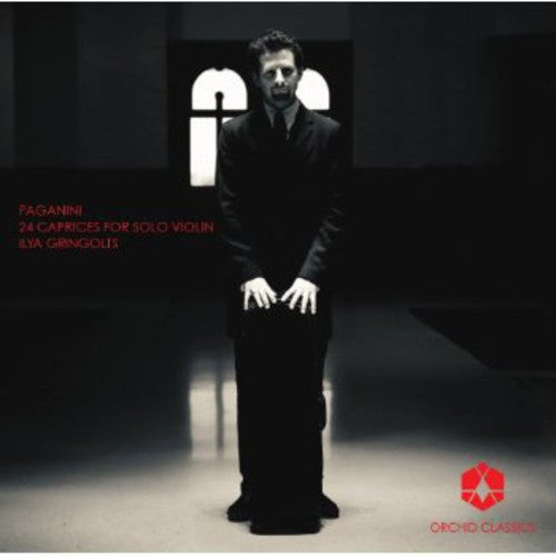 the album cover for Ilya Gringolts - 24 Caprices for Solo Violin Op 1