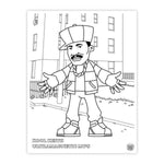 Mark 563 - Hip Hop Coloring Book (Coloring Book)