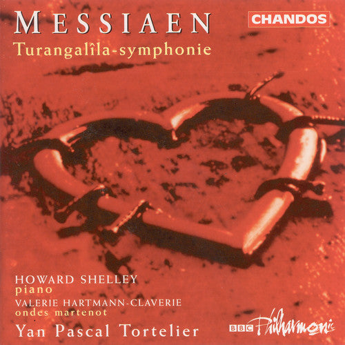 the album cover for Howard Shelley - Turangalila-Symphonie