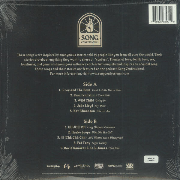 Various : Song Confessional Volume I (LP, Comp, Ltd, Bab)
