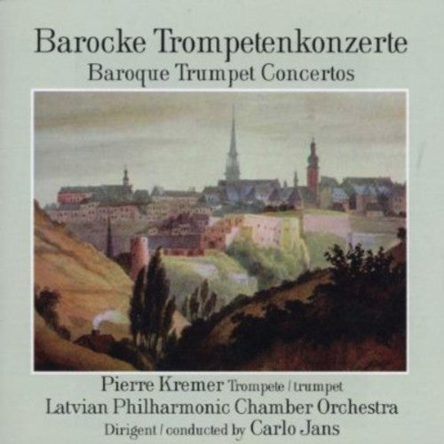 the album cover for Latvian Philharmonic Chamber Orchestra - Baroque Trumpet Ctos