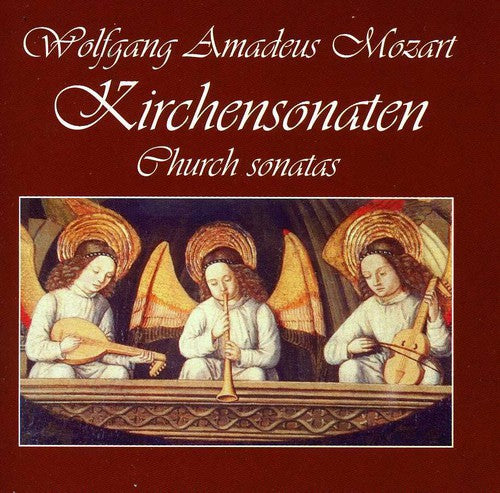 the album cover for Bohuslav Matousek - Kirchensonaten