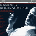 the album cover for Horst Göbel - Three Piano Concertos