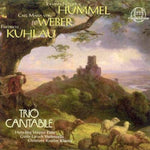 the album cover for Cantabile - Hummel: Adagio / Kuhlau: Trio in G / Weber: Trio