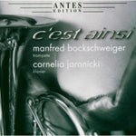 the album cover for Manfred Bockschweiger - C'est Ainsi
