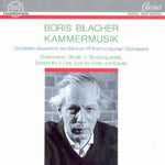 the album cover for Orchester-Akademie des Berliner Philharmonischen Orchesters - Divertimenti / String Quartet No 2 / Octet