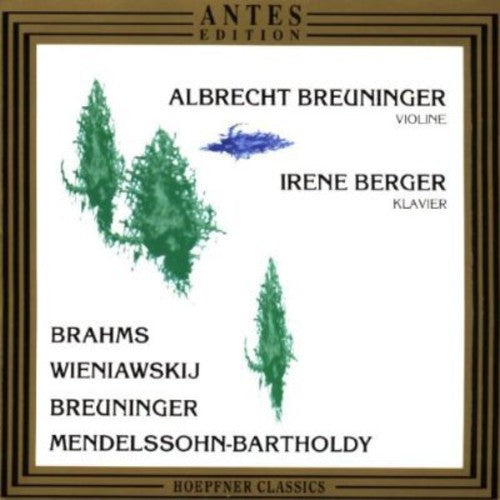the album cover for Albrecht Breuninger - Chamber Music