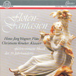 the album cover for Hans-Jörg Wegner - Flute Fantasies