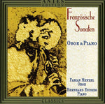 the album cover for Fabian Menzel - Franzosische Son for Oboe PN
