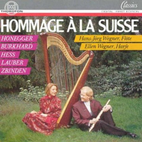 the album cover for Hans-Jörg Wegner - Hommage a la Suisse
