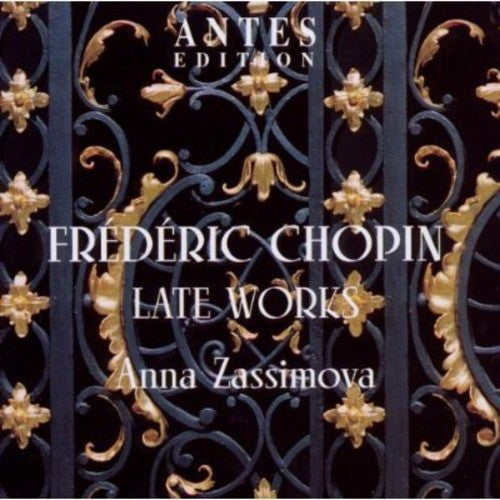 the album cover for Anna Zassimova - Late Works