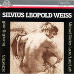 the album cover for Weiss / Michael Ducker - Lute Sonatas