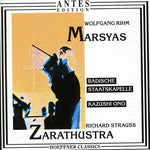 the album cover for Badische Staatskapelle Karlsruhe - Marsyas / Zarathustra