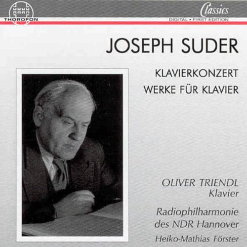 the album cover for Oliver Triendl - Piano Concerto