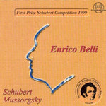 the album cover for Enrico Belli - Piano Sonata / Pictures at An Exhibition