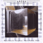 the album cover for Marco Falaschi - Sonatas for Saxophone & PN