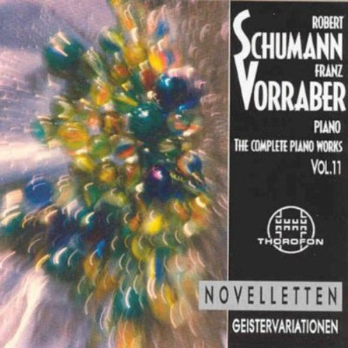 the album cover for Franz Vorraber - Complete Piano Works 11