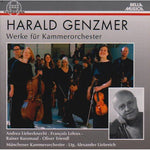 the album cover for Münchener Kammerorchester - Works for Chamber Orchestra