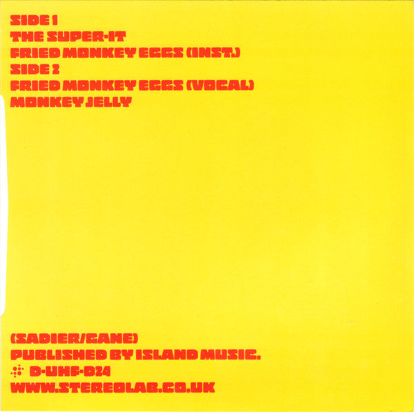 Stereolab : The Underground Is Coming (7", EP)