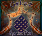 the album cover for Ushas - Verso Est