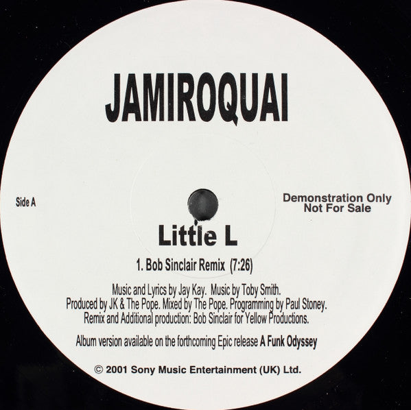 Jamiroquai : Little L (The Mixes 1/2) (12", Promo)