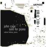 the album cover for Sabine Liebner - Solo for Piano