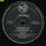 1 World : Down On Love (12", Promo)