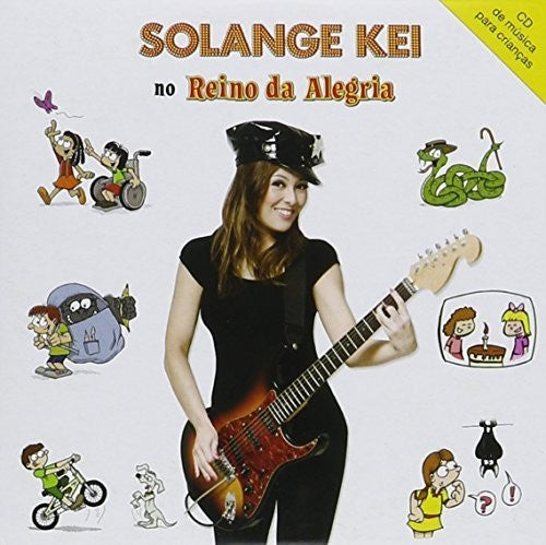 the album cover for Solange Kei - No Reino Da Alegria