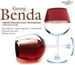 the album cover for Benda / Bertuzzi / Ensemble Arcomelo - Chamber Music & Songs