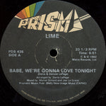 Lime (2) : Babe, We're Gonna Love Tonight (12", Single)