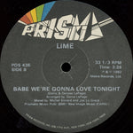 Lime (2) : Babe, We're Gonna Love Tonight (12", Single)