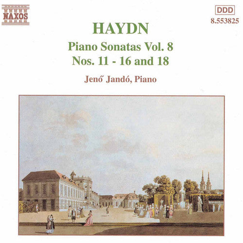 the album cover for JenÅ‘ Jandó - Piano Sonatas 8