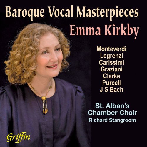 the album cover for Emma Kirkby - Baroque Vocal Masterpieces