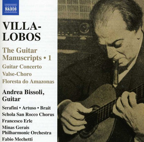 the album cover for Andrea Bissoli - Works for Guitar 1
