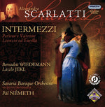the album cover for Scarlatti / Wiedemann / Savaria Baroque / Nemeth - Intermezzi